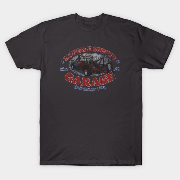 Hazzard County Garage - Vintage T-Shirt by JCD666